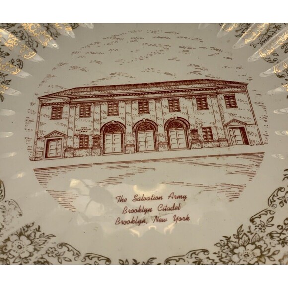 The Salvation Army Brooklyn Citadel - World Wide Art Studios Plate - Picture 3 of 4